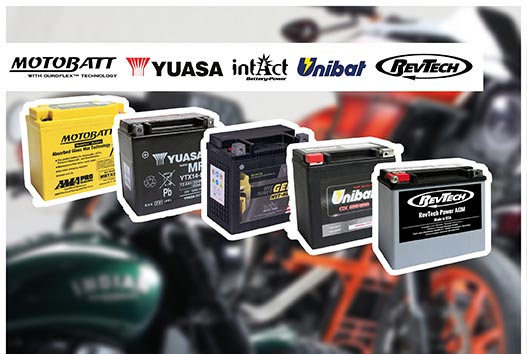 Overview Batteries for Harley-Davidson and Indian Motorcycles