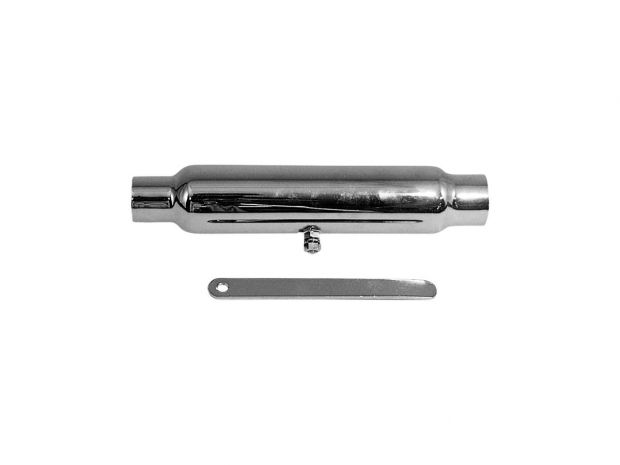 Shorty Slip-On Muffler Chrome 