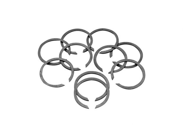 Replacement Retaining Rings Exhaust Flange Retaining Ring Chrome 