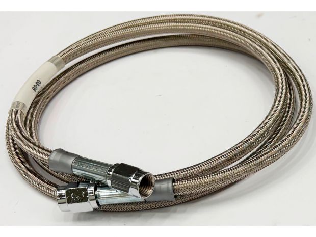 S/S BRAKE HOSE UNIV. 50" 
