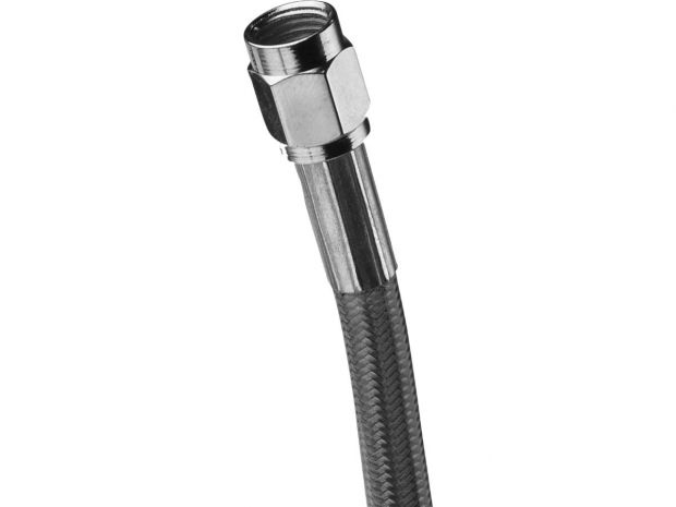 Clear Coated Universal Brake Line Stainless Steel Clear Coated 47" 