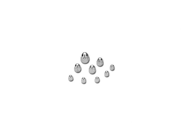 Acorn Nut Pack Chrome 