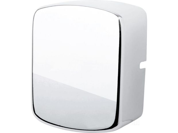 Plain Ignition Coil Cover Chrome 