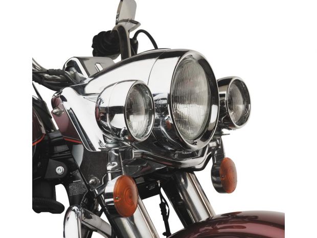 Frenched Headlight Trim Ring Chrome 