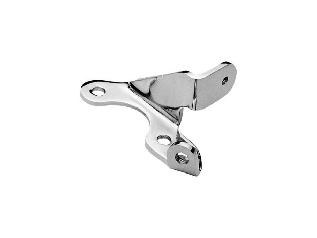Lower Clutch Cable Bracket Chrome 