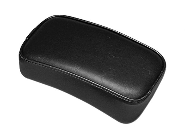 Pillion Pad Large Black Vinyl 