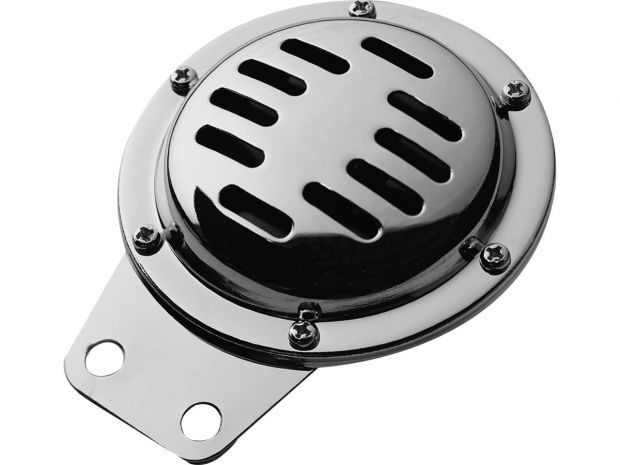 Horn Deluxe Two Terminal Chrome Horn 