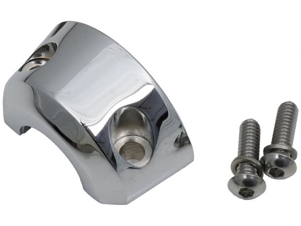 Smooth Contour Clutch and Brake Control Clamp Chrome 