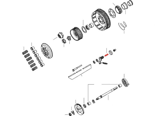 Pushrod Adjusting Screw for Sportster Models 