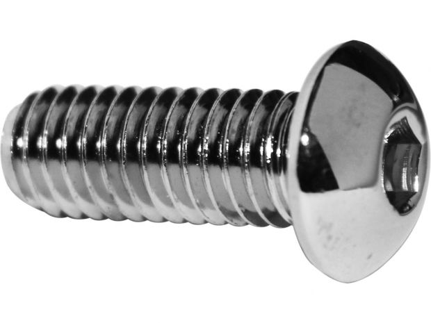Buttonhead Allen Socket Screw Pack Chrome Grade 8 Allen head 5/16"-24 UNF 1" 