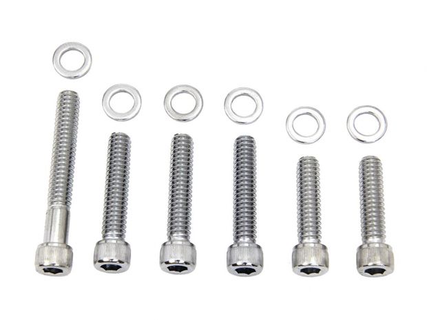 Timing Cover Screw Kit Chrome 