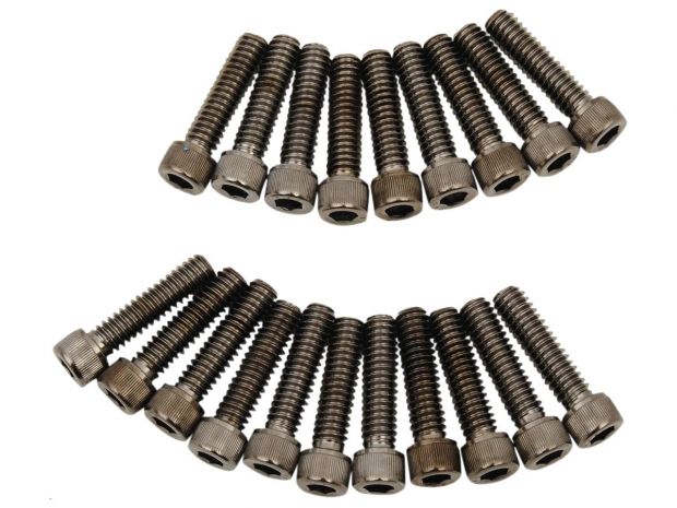 Knurled Rocker Box Sockethead Screw Set 