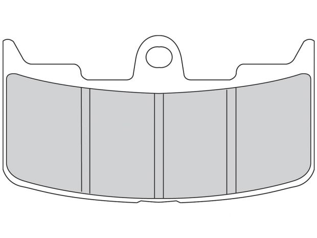 Road Sintered Brake Pads Sinter Front 