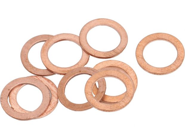 Seal Washer, Copper, 10 mm 