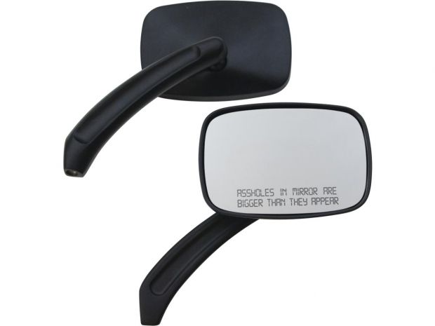 Ass... Rectangular Mirror Black 