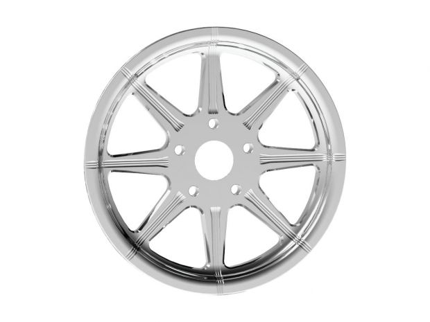 Velocity Belt Pulley Chrome 1 1/2" 70 teeth 