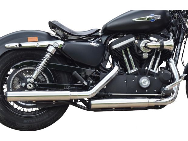 Gun Smooth Slip On Mufflers Donut End Cap Polished Polished 