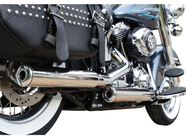 Gun Smooth Slip On Mufflers Donut End Cap Polished Polished 