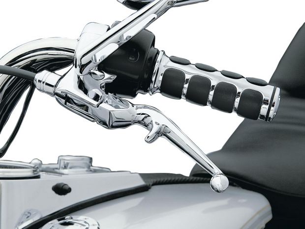 Trigger Hand Control Levers Chrome Cable Clutch Left Right 