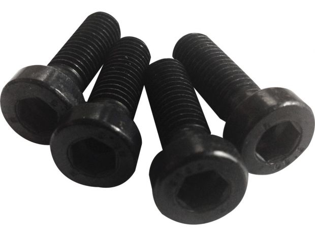 Front Fender Mounting Screws Black Galvanized 