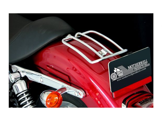 6" Solo Luggage Rack Chrome 