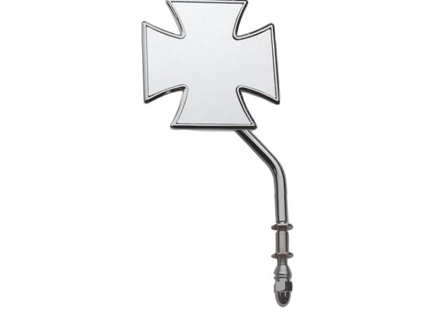 Maltese Mirror Long stem Chrome Right 