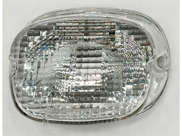 Laydown Taillight Lens 03 and later models, clear lens, reflector and bottom tag window 