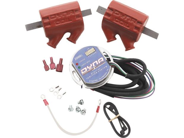 2000iP Ignition with DC1 Coils Ignition System Complete kit for dual plug/single fire applications (includes two DC1-1 dual tower 3 Ohm coils) 