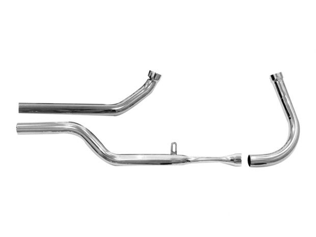 Side By Side Headers for Panhead Models Chrome 1,75" 