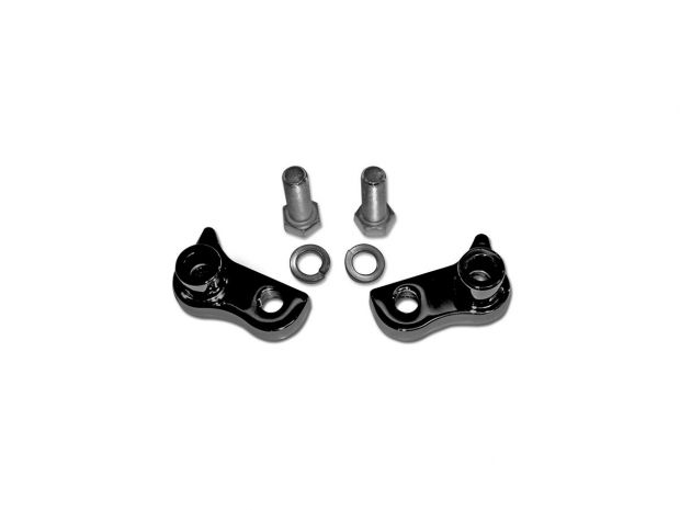 Lowering Blocks Kit -1" Black Powder Coated Rear 