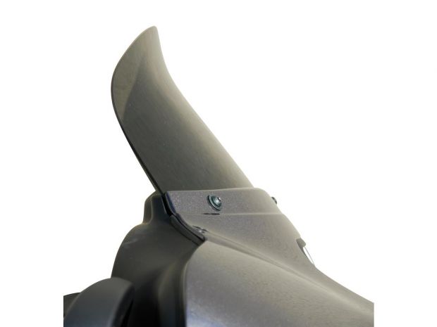 Rushmore Replacement Windscreen Height: 7" Dark Smoke 