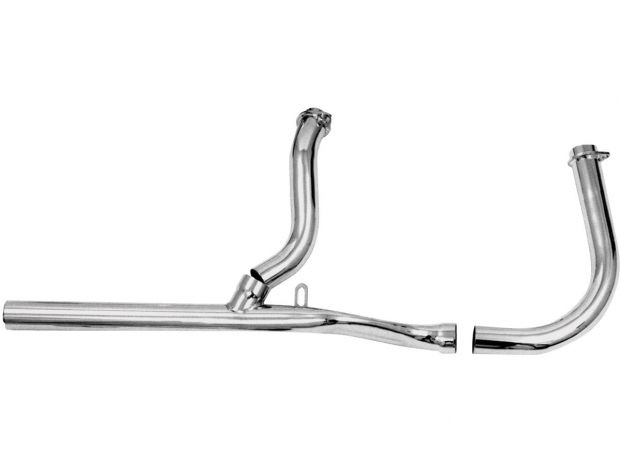 2 into 1 Header Chrome 1,75" 