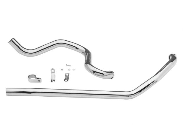 Independent Dual Headers for Evo Touring Chrome 1,75" 