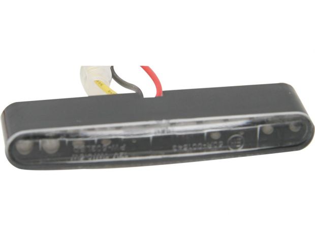 Stripe LED Taillight Height(mm): 7 , Width(mm): 53,5 , Depth(mm): 15, Approved for rear installation Black LED 
