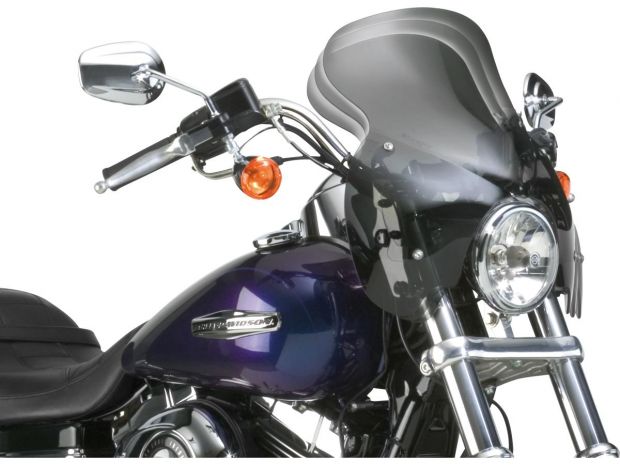 Stinger Windshield Height: 10,5", Width: 17" Dark Smoke 