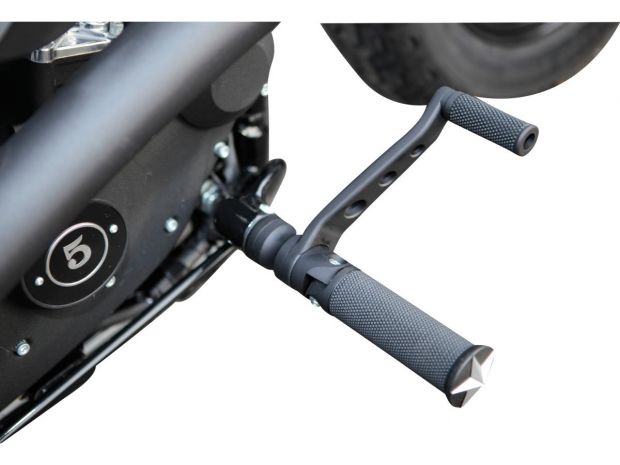 Forward Control Kit for Sportster Base Rubber Black 