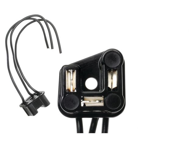 Headlight Connectors H4 Headlight Female Black 