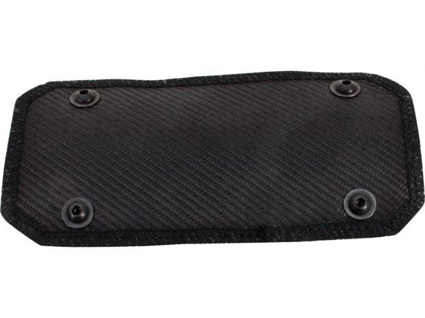 Fiberglass Universal Flexible Heat Shield Black 