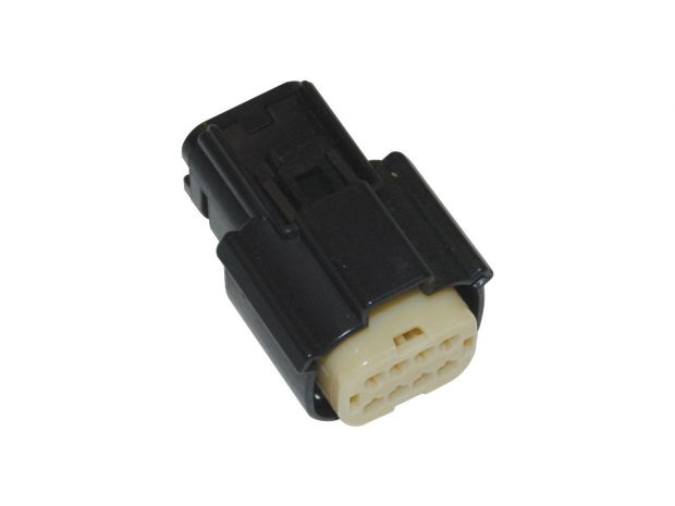 Molex MX-150 Connectors 8-Position Female Black 