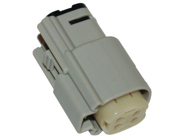 Molex MX-150 Connectors 4-Position Female Gray 