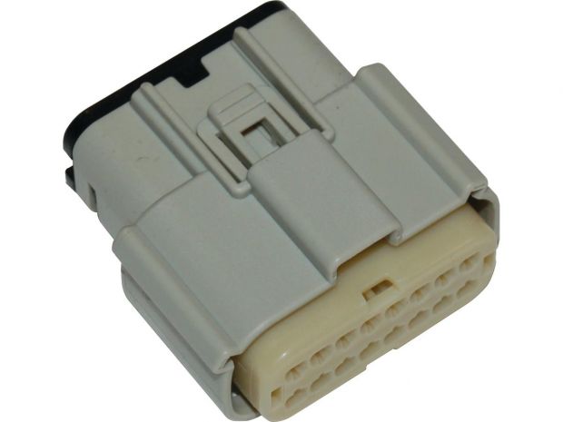 Molex MX-150 Connectors 16-Position Female Gray 