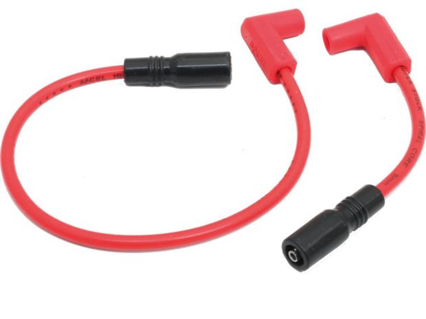 8 mm Custom Spark Plug Wires Red 