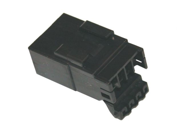 AMP Multilock Connector Housing 4-Wire Cap Black 