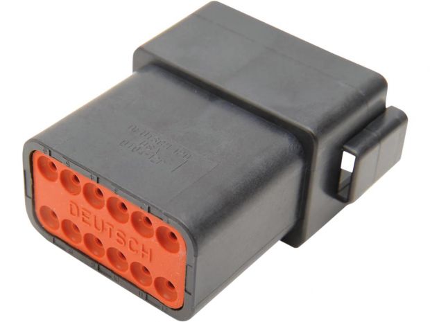 Deutsch OEM DT Series Connector Housings 12 Wire Female Black 
