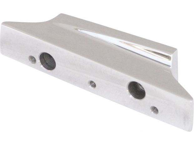 Gauge Motor Top Mount Adapter Chrome 