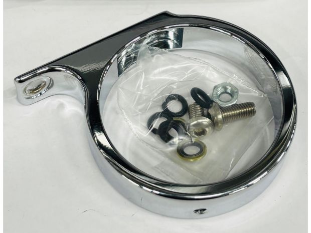 Hyper-Force Radical Gauge Chrome Mounting Ring, Smooth 