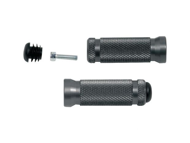 Racing Footpegs Aluminium, Titanium, Knurled 