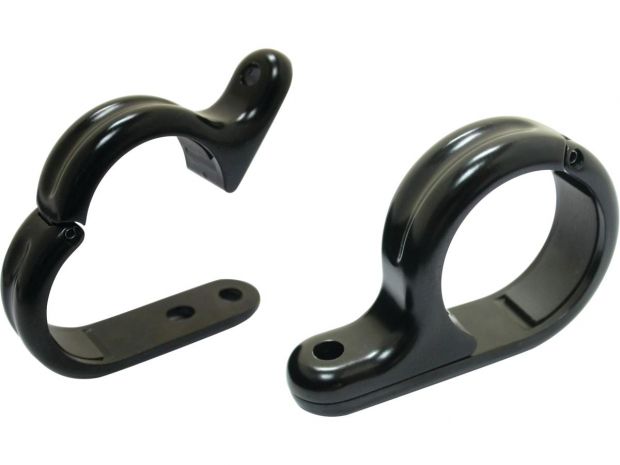 Quick Hinge 1" and 1 1/4" Clamp Black 