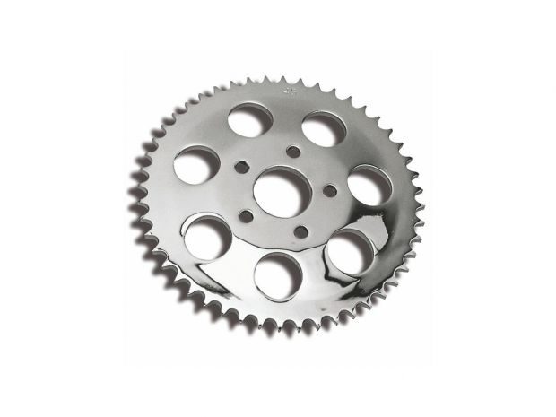 Sealed Bearing Wheel Rear Sprocket 49 Teeth, 6mm Offset Chrome 