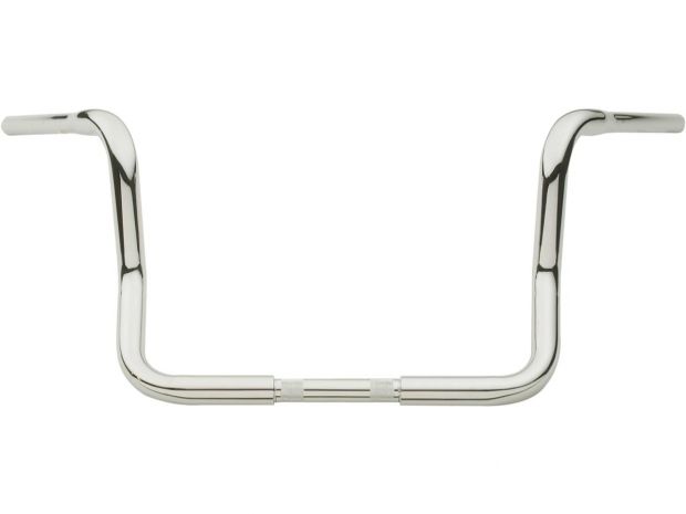 14 Dresser Ape Hanger Handlebar Non-Dimpled 3-Hole Chrome 1 1/4" Throttle By Wire Throttle Cables 